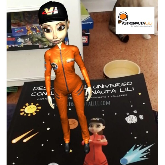 Libro interactivo: Descubre el Universo con la Astronauta LiLi