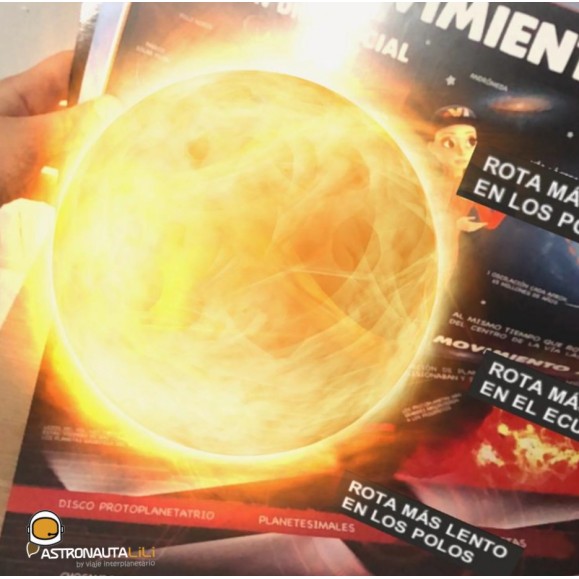 Libro interactivo: Descubre el Universo con la Astronauta LiLi