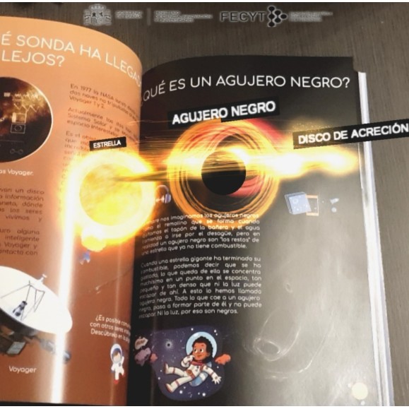 Libro interactivo: Descubre el Universo con la Astronauta LiLi