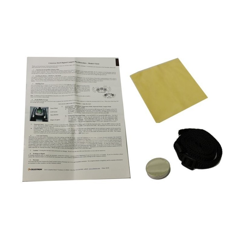 Prismático compacto Celestron 10x25... Prismático compacto Celestron 10x25...