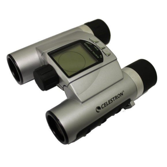 Prismático compacto Celestron 10x25 Led Digital Compass