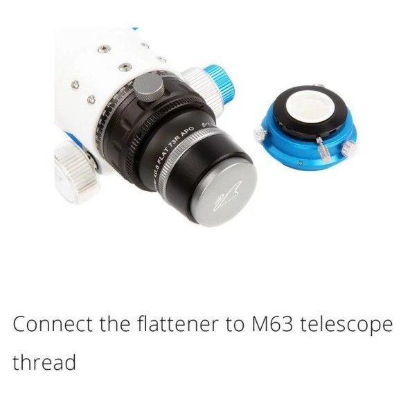 Reductor Aplanador William Optics Flat73R para ZenithStar 73