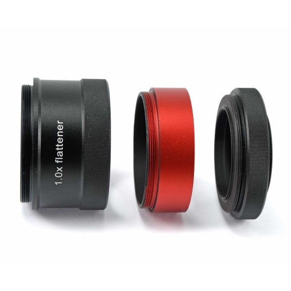 Aplanador TS-Optics 1.0x para refractores y sensores Full frame - conexión M63x1