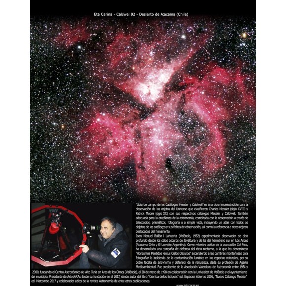 Guía de campo de los catálogos MESSIER y CALDWELL