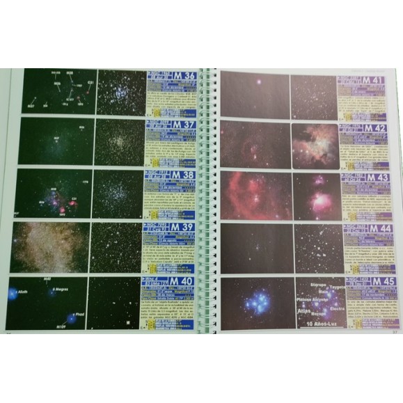 Guía de campo de los catálogos MESSIER y CALDWELL