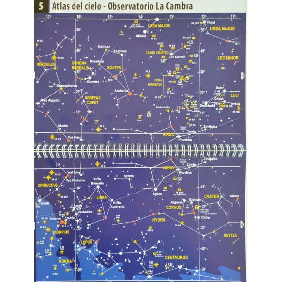 Guía de campo de los catálogos MESSIER y CALDWELL