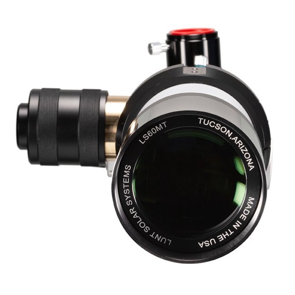 Telecopio solar ED Multiuso LUNT LS60MT/B1200R&P para observación solar y nocturna