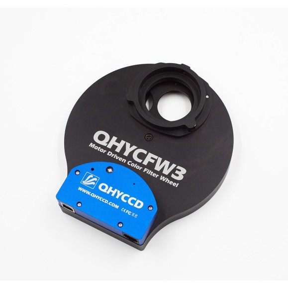 Rueda portafiltros QHY CFW3 STANDARD Pequeña 7 posiciones 1.25"
