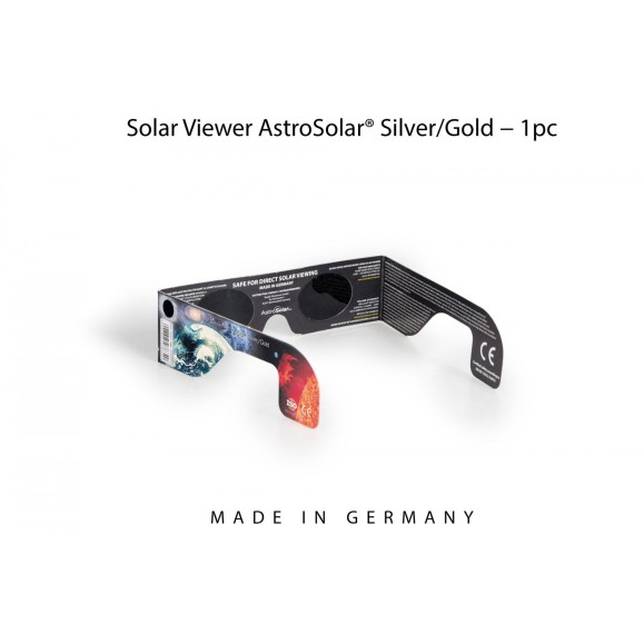 Pack de 100 unidades de gafas para eclipse solar BAADER PLANETARIUM AstroSolar® Silver/Gold 2459297