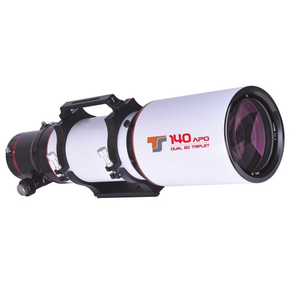 Telescopio TS-Optics Photoline 140 mm f/6.5 Super Triplet Apo con 2 elementos ED