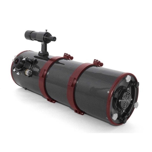 Telescopio newton TS-Optics 8" f/4 UNC con fibra de Carbono