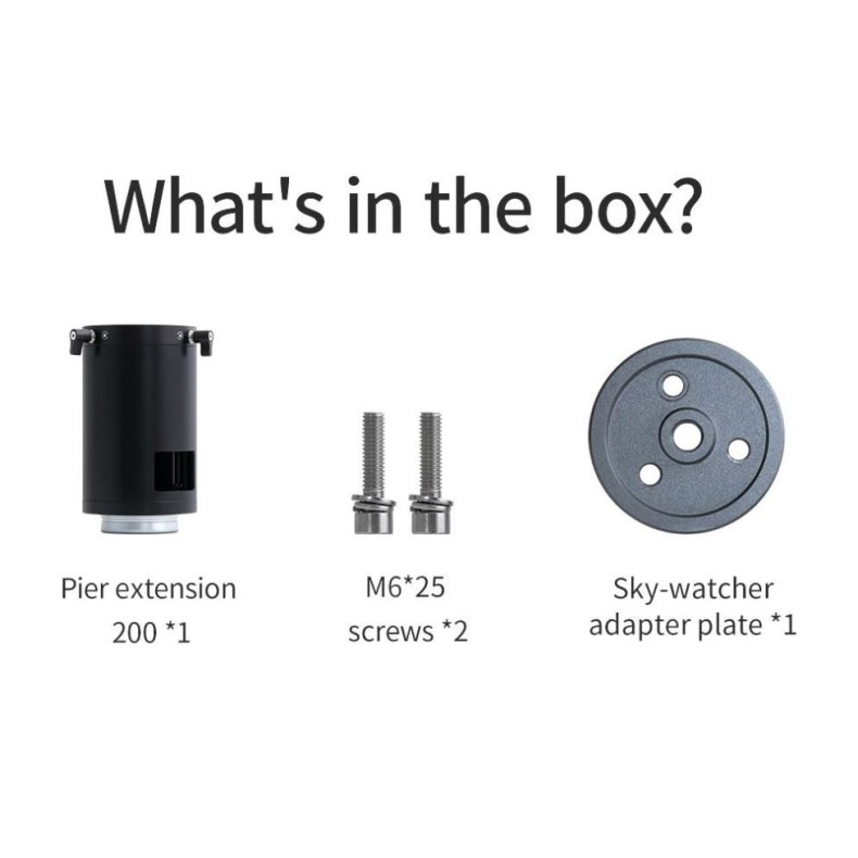 Extensión 20cm para trípode ZWO TC40