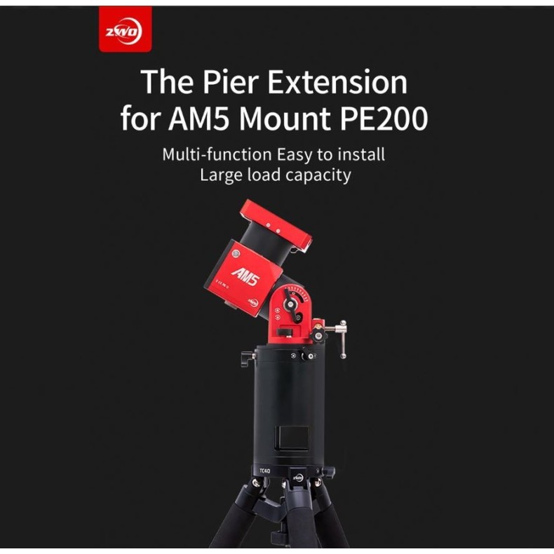 Extensión 20cm para trípode ZWO TC40