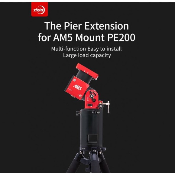 Extensión 20cm para trípode ZWO TC40