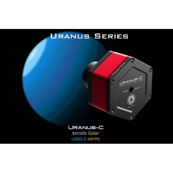 Cámara Planetaria Player One a color Uranus-C USB3.0 (IMX585)