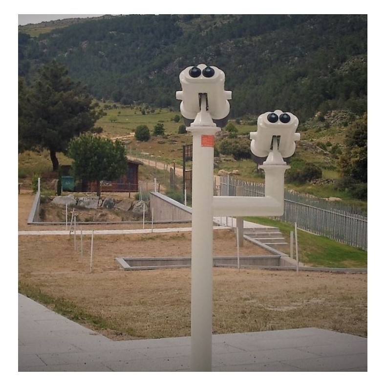 Telescopio para miradores sin monedas... Telescopio para miradores sin monedas...