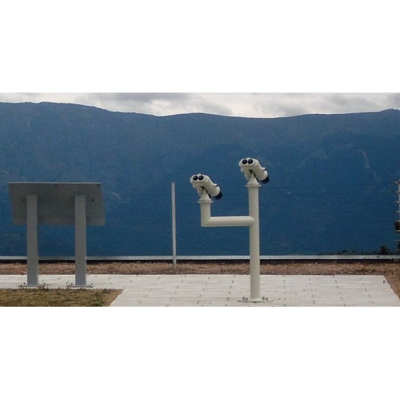 Telescopio para miradores sin monedas OPAKUA V3D (30x80)