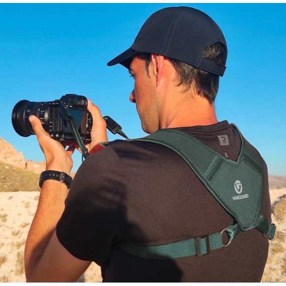 Arnés para prismáticos PRO VANGUARD VEO OPTIC GUARD H DLX GR