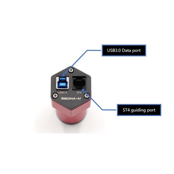 Cámara de guiado Player One Ceres-C (IMX224) Color