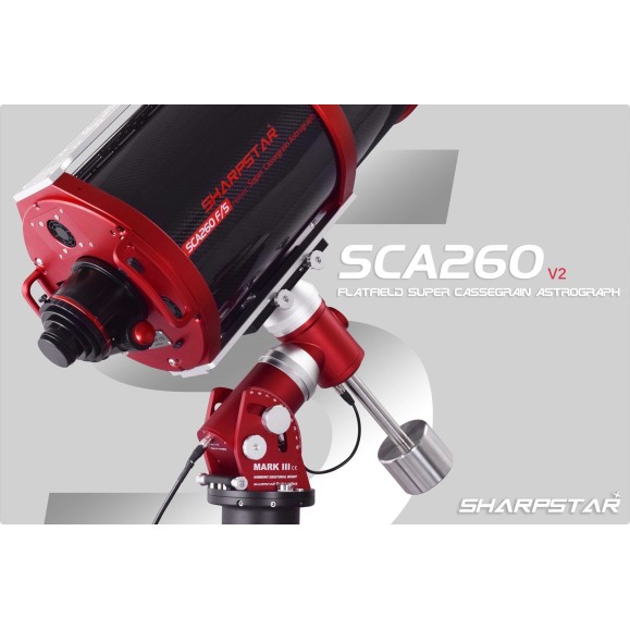 Telescopio Astrógrafo Asférico Sharpstar Cassegrain SCA260 F5 v2