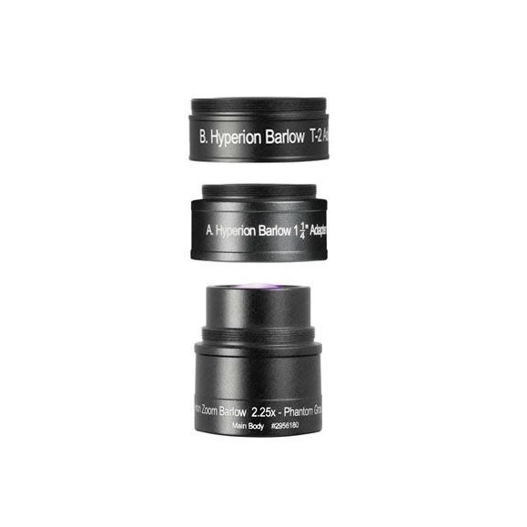 Barlow Hyperion Zoom 2.25x Barlow Hyperion Zoom 2.25x