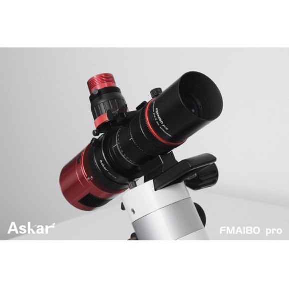 Astrógrafo Askar FMA180 pro180 mm f/4.5 con lente APO