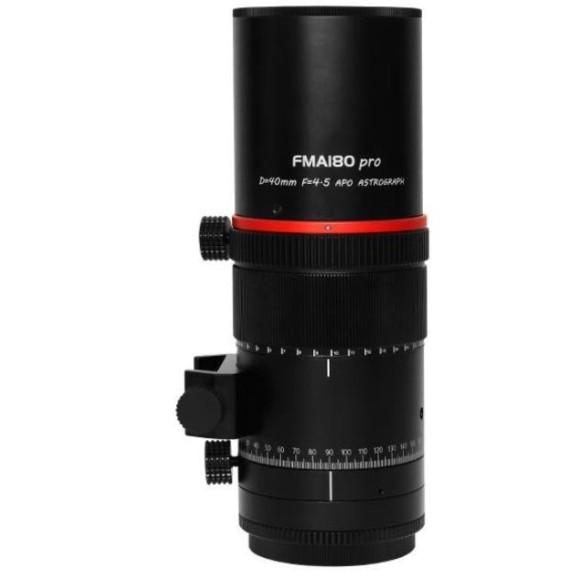 Astrógrafo Askar FMA180 pro180 mm f/4.5 con lente APO