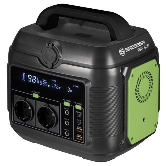 Fuente de alimentación portátil BRESSER de 600W