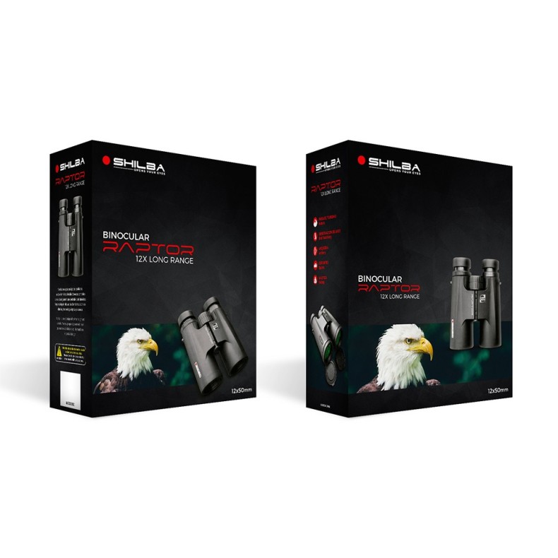 Prismáticos Shilba Raptor 12x50