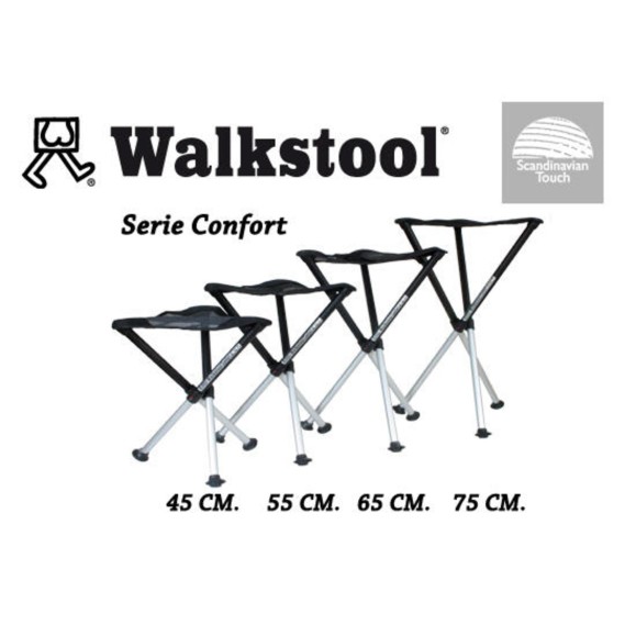 Taburete plegable Walkstool Confort 65 cm