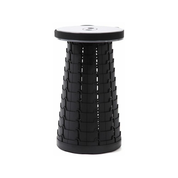 Taburete plegable Mini Max Stool Negro