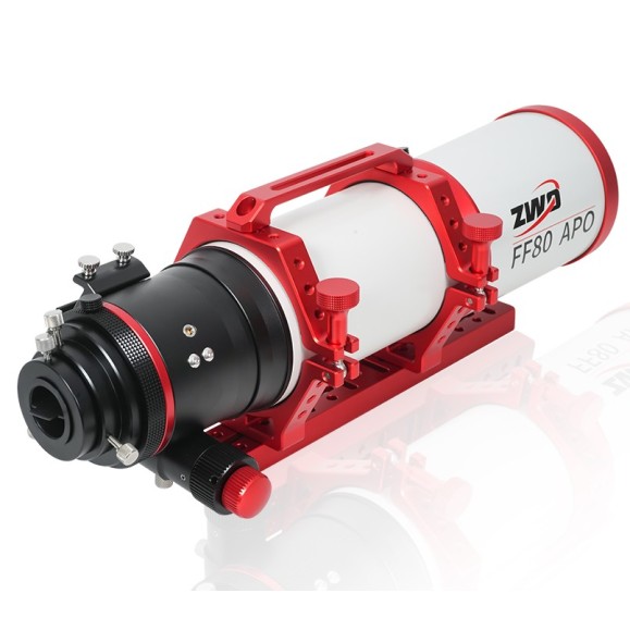 Telescopio Astrógrafo Cuadruplete ZWO FF80 APO