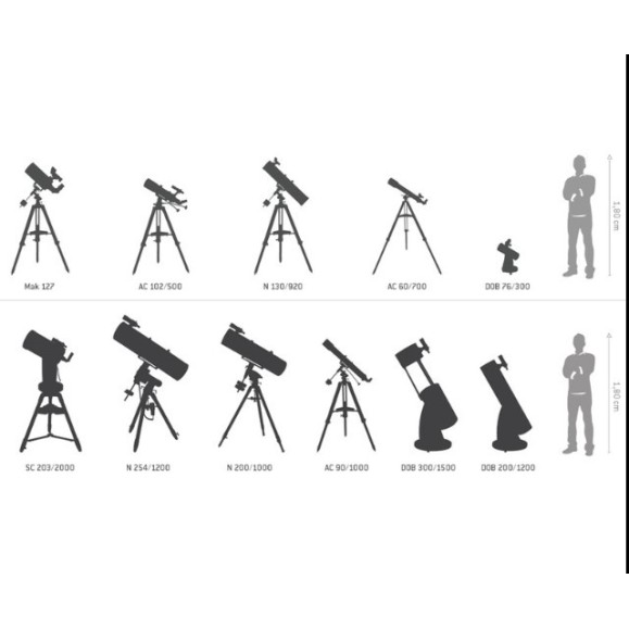 Telescopio Omegon N 150/750 EQ-4