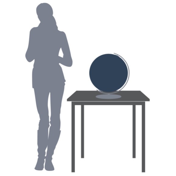 Globo terráqueo Columbus Imagen Satélite Tierra 34cm