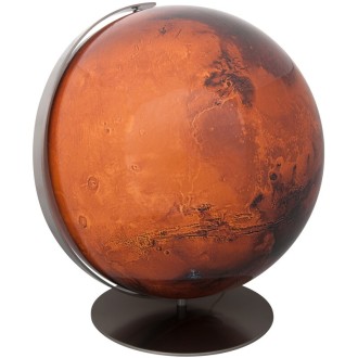 Globo planetario de Marte...