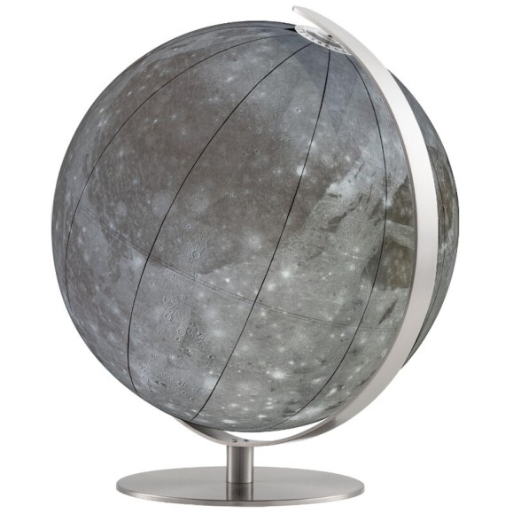 Globo planetario Columbus Luna de Jupiter Ganimedes 40cm