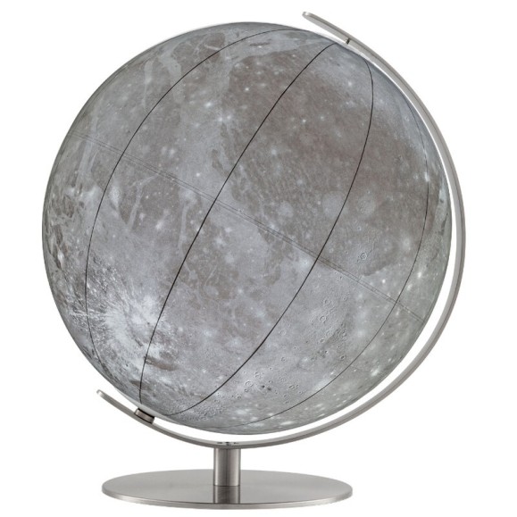 Globo planetario Columbus Luna de Jupiter Ganimedes 40cm