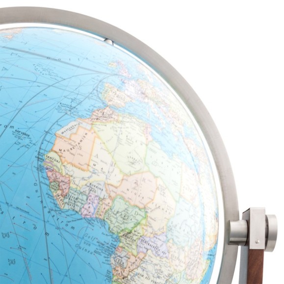 Globo terráqueo sobre pie Columbus Duo 51cm inglés