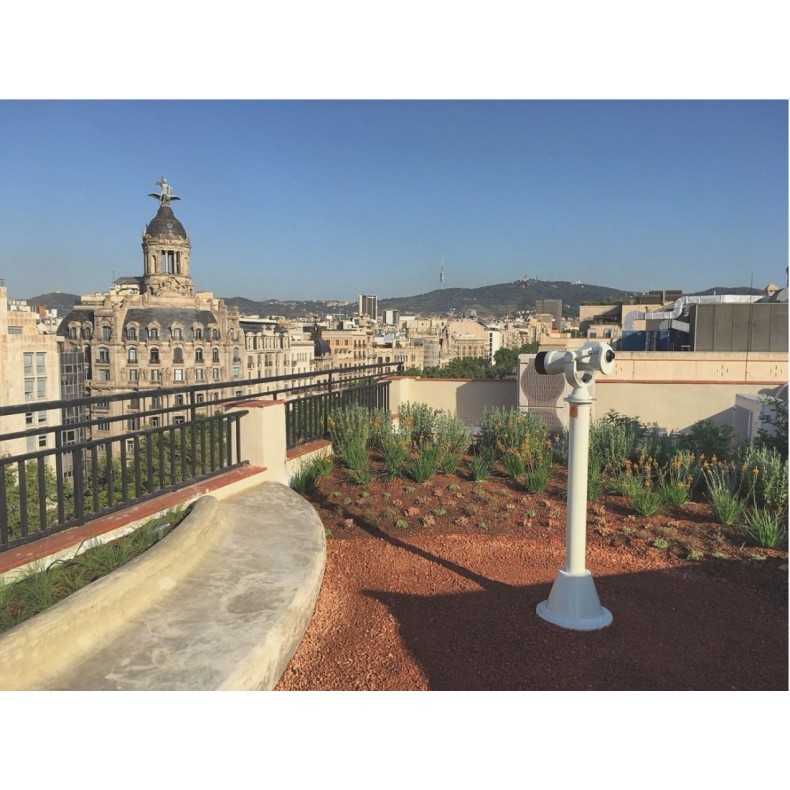 Telescopio para miradores sin monedas... Telescopio para miradores sin monedas...