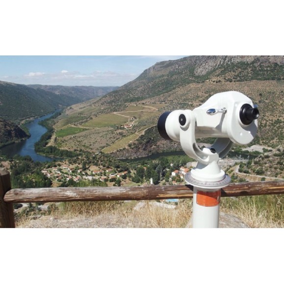 Telescopio para miradores sin monedas base cónica OPAKUA T2C