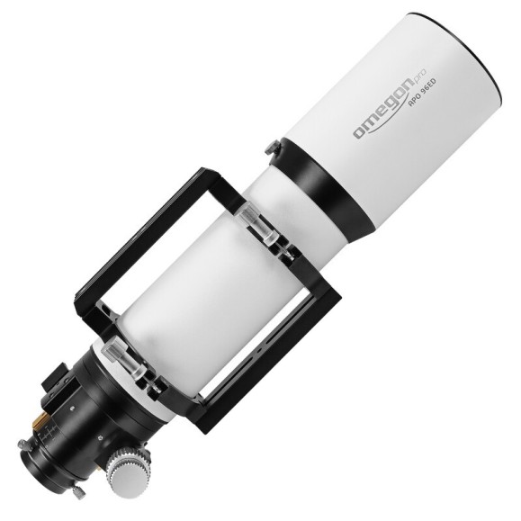 Tubo refractor apocromático Omegon Pro AP 96/575 Triplete ED FCD-100