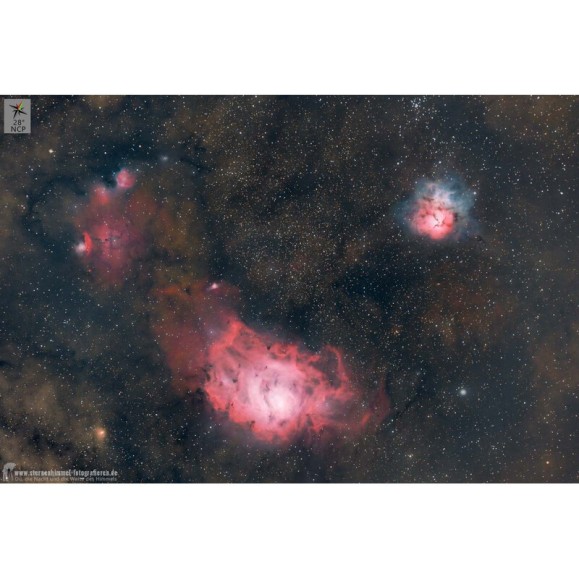 Tubo refractor apocromático Omegon Pro AP 106/700 Triplete ED FCD-100