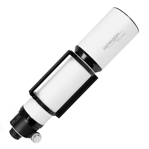 Tubo refractor apocromático Omegon Pro AP 140/910 Triplete ED FCD-100