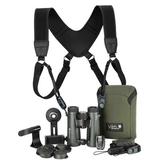 KIT DE PRISMÁTICOS Baja Dispersión Vanguard VEO HD IV 10X42 1042BDL DLX