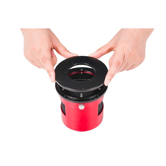 Adaptador de inclinación de sensor ZWO M54 de acceso posterior