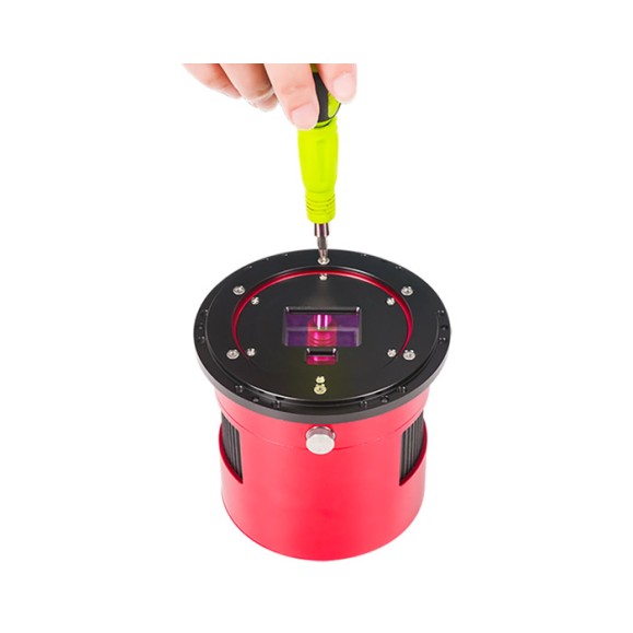 Adaptador de inclinación de sensor ZWO M54 de acceso posterior