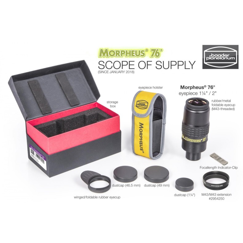 Set de oculares Baader Morpheus® 76°... Set de oculares Baader Morpheus® 76°...
