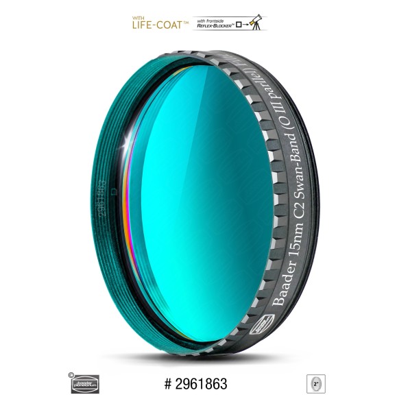 Filtro Baader C2 Banda Swan de 2" (15 nm) - O III paralelo