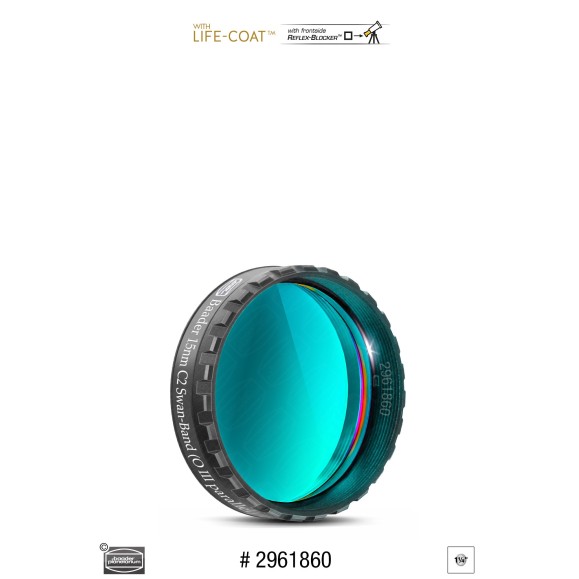 Filtro Baader C2 Banda Swan de 1¼" (15 nm) - O III paralelo