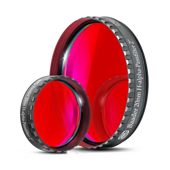 Filtro Baader de paso de banda H-alfa 1¼" (20 nm)